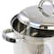 Oster Sangerfield 5qt. Stainless Steel Pasta Pot with Strainer Lid and Steamer Basket
